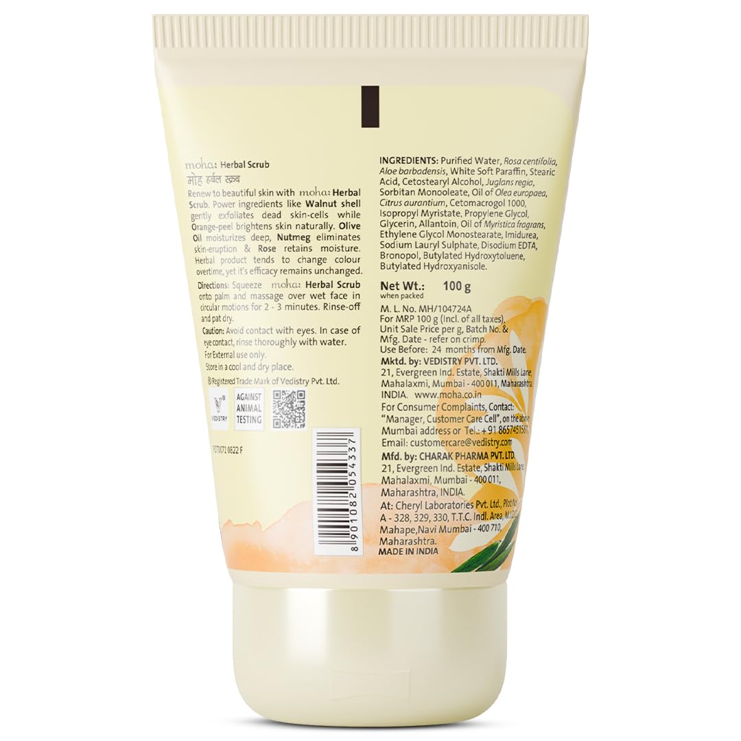 Moha Cosmetics Herbal Scrub