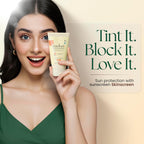 Moha Cosmetics Tinted Sunscreen Gel with SPF50 PA+++ 50g