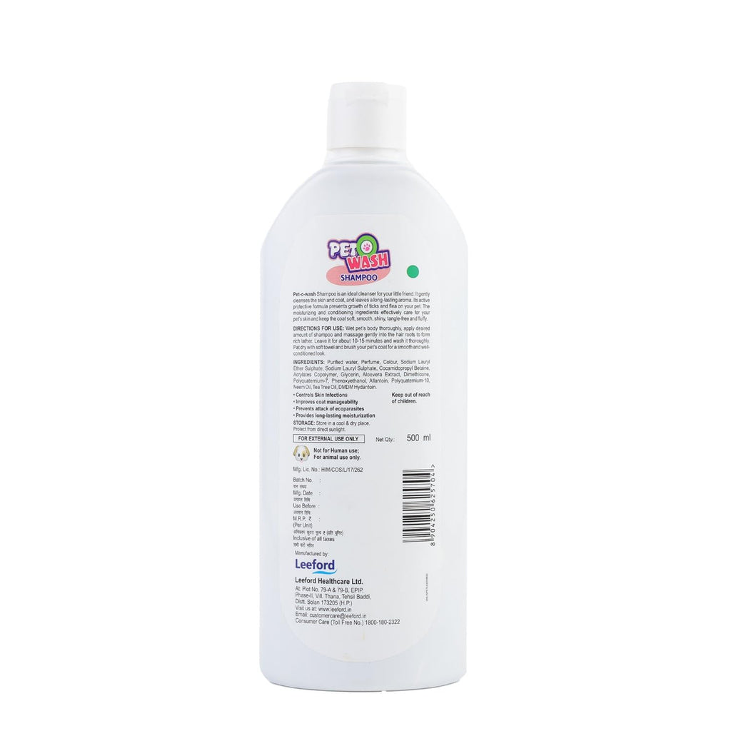 Leeford Pet O Wash Hunde- und Katzenshampoo