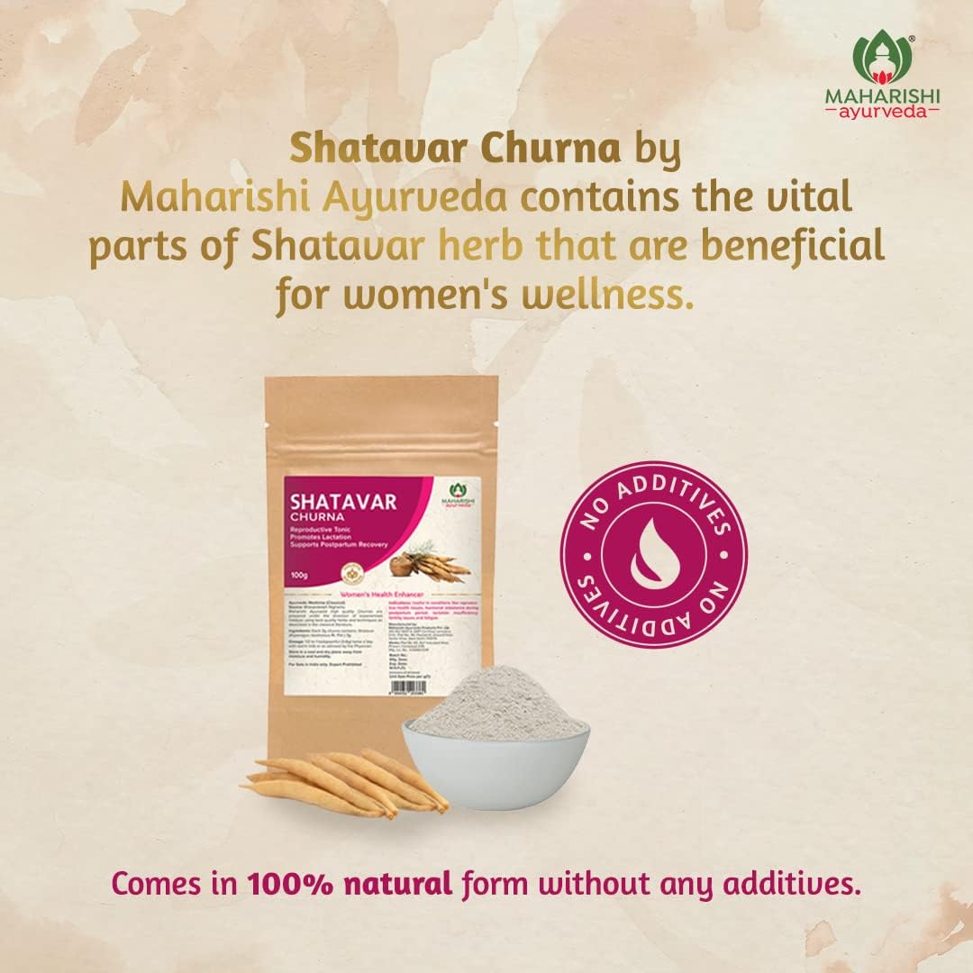 Maharishi Ayurveda Shatavar Churna Powder 100gm