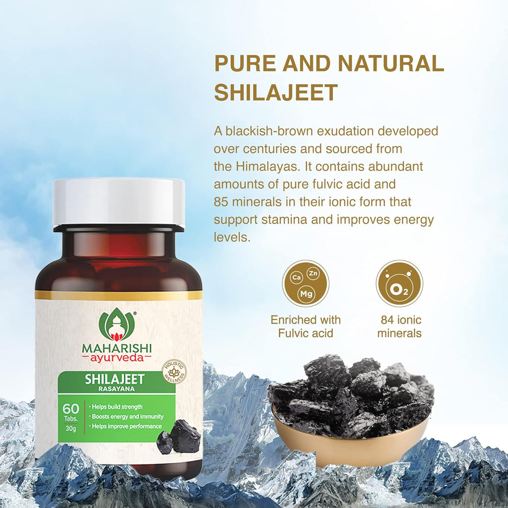 Maharishi Ayurveda Shilajeet Rasayana 60 Tablets