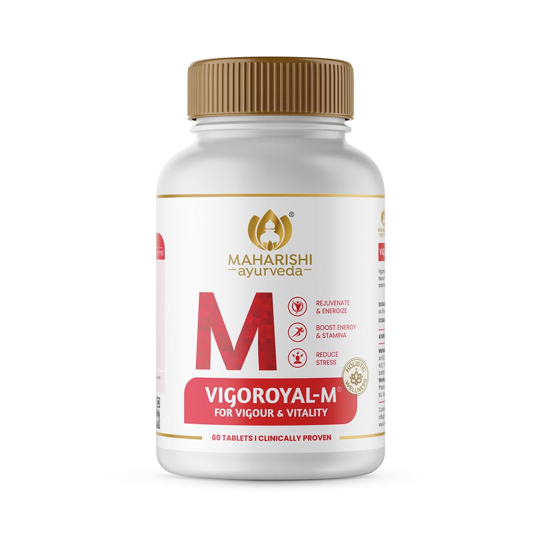 Maharishi Ayurveda Vigoroyal M For Strength,Stamina and Vigor 60 Tablets