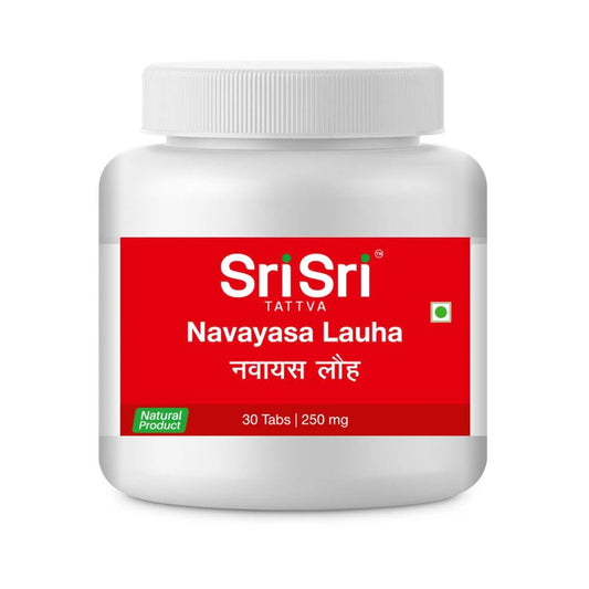 Sri Sri Tattva Ayurvedic Navayasa Lauh 250mg 30 Tablets