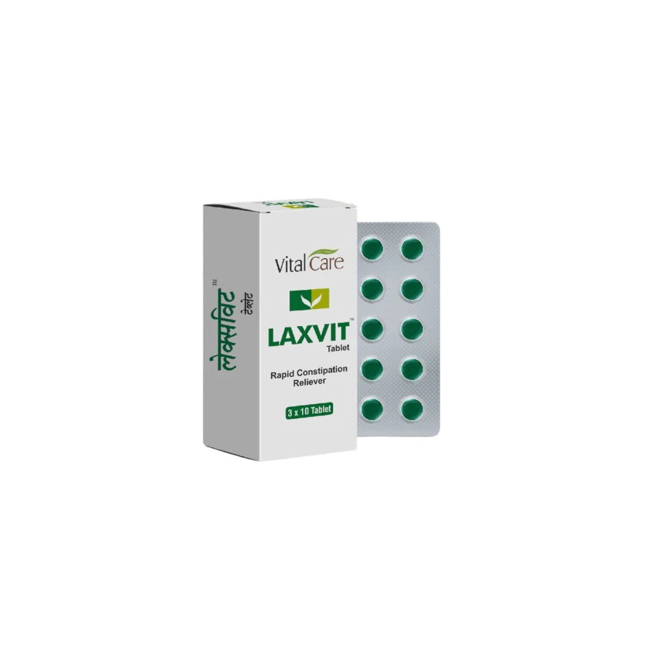 Vital Care Ayurvedisches Laxvit Churna Pulver &amp; Tabletten