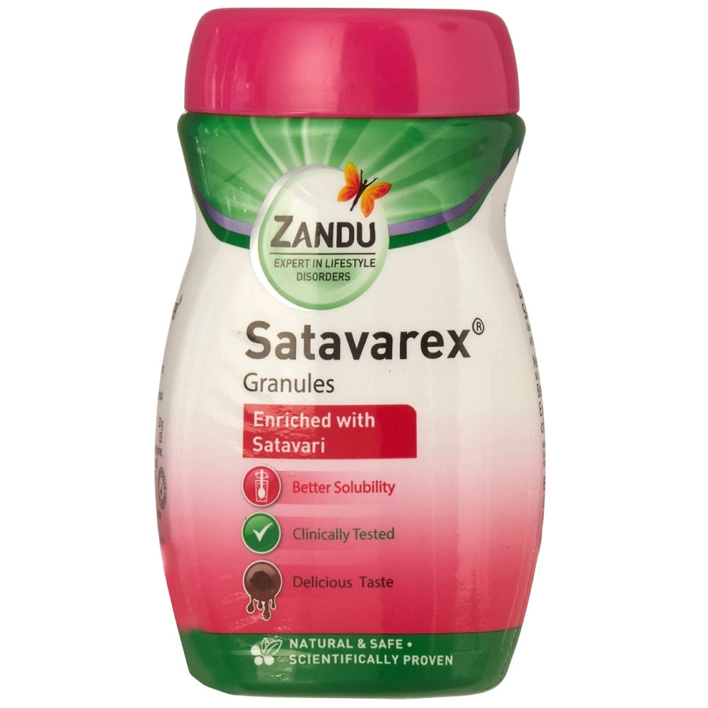 Zandu Ayurvedic Satavarex Enriched with Satavari Granules Powder 210gm