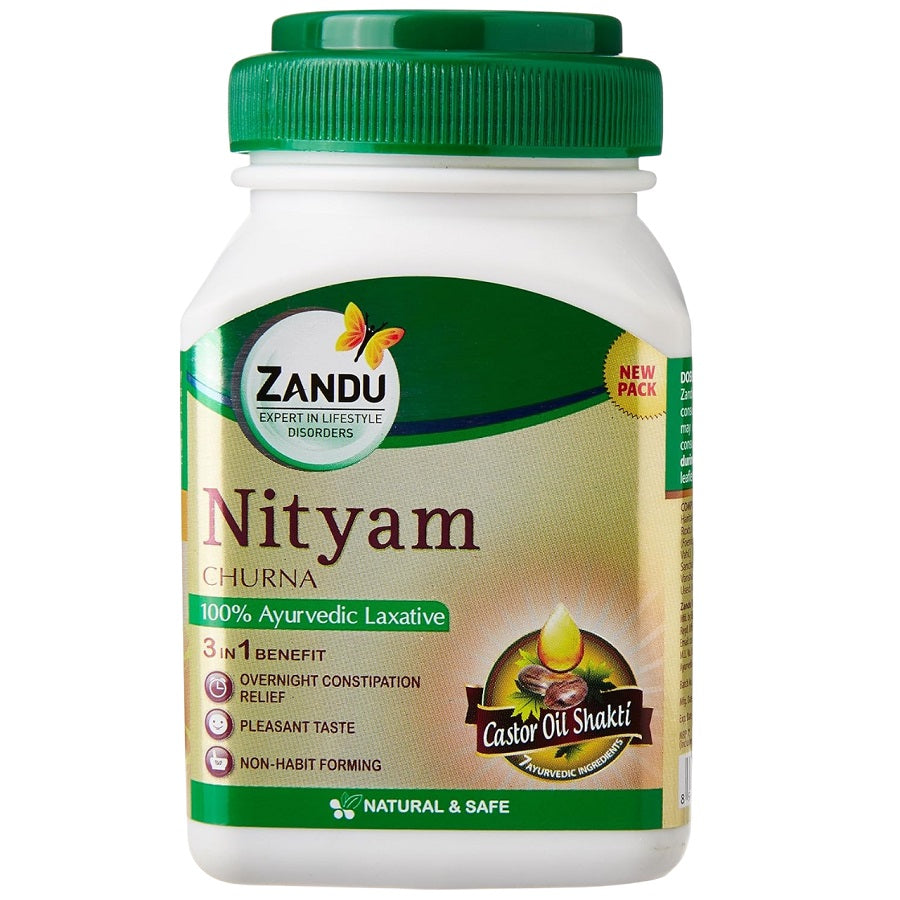 Zandu Ayurvedic Nityam Laxative Churan Powder & Tablets