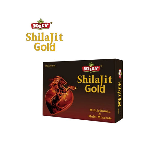 Jolly Pharma Ayurvedic Shilajit Gold 10 Capsules