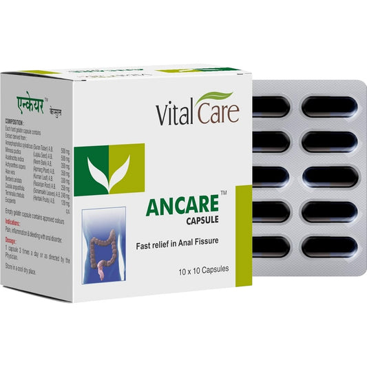 Vital Care Ayurvedic Ancare 100 Capsule