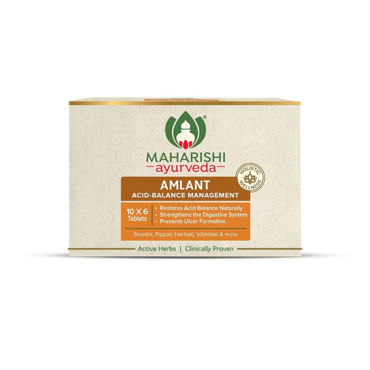 Maharishi Ayurveda Amlant Natural Acid Balancer Tablets