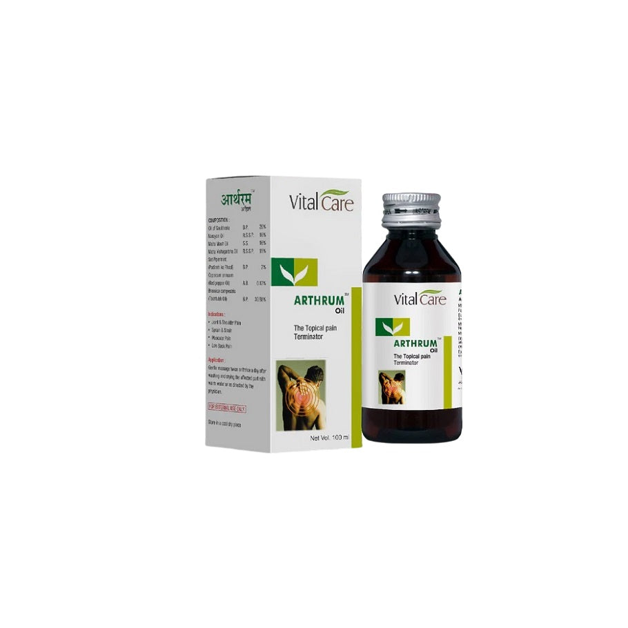 Vital Care Ayurvedic Arthrum Plus Capsule,Oil and Ointment
