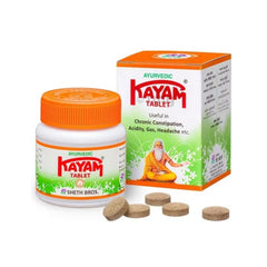 Kayam Ayurvedic Eases Constipation,Acidity,Gas & Headaches Tablets