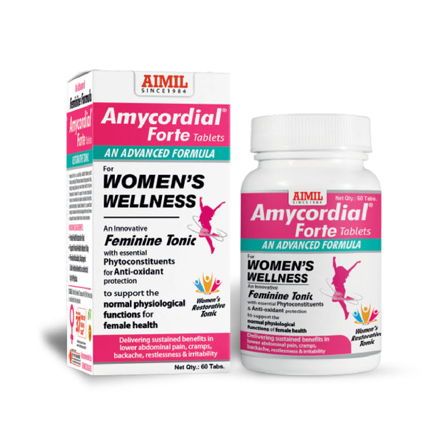 Aimil Amycordial Ayurvedic Women's Health Syrup & Tablet