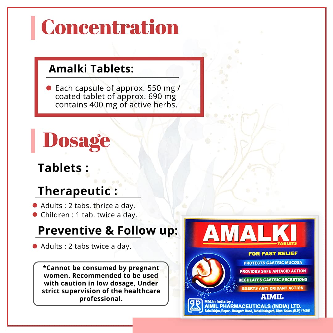 Aimil Ayurvedic Amalki 30 Tablet