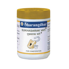 Sharangdhar Ayurvedische Sukhasarak Vati-Lösung gegen Verstopfung, Tabletten