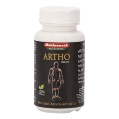 Baidyanath Ayurvedic (Jhansi) 100 % Kräuter-Artho 50 Tabletten