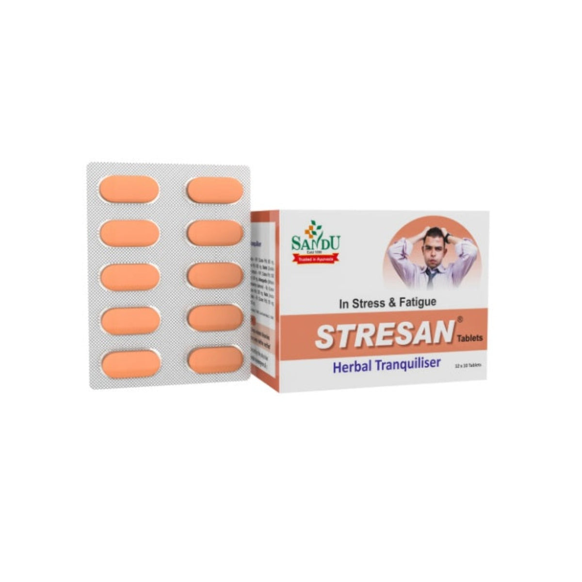 Sandu Ayurvedische Stresan-Tabletten