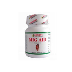 Bakson's Homoeopathy Mig Aid Relieves Headache Tablet