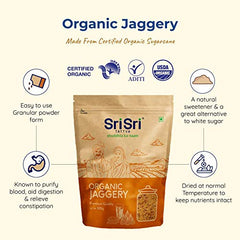 Sri Sri Tattva Organic Jaggery A Natural Sweetener Powdered Form 500g