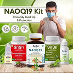 Sri Sri Tattva Ayurvedic NAOQ19 500 mg, antiviral und entzündungshemmend, 60 Tabletten