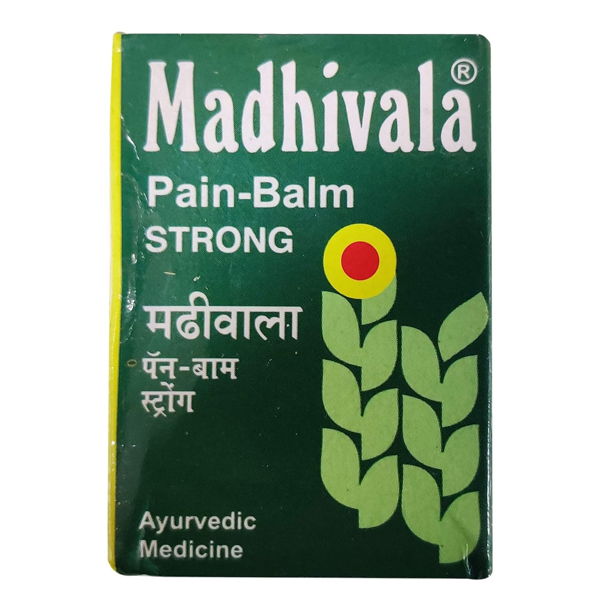 Madhivala Ayurvedic Pain Balm Strong 25Gm
