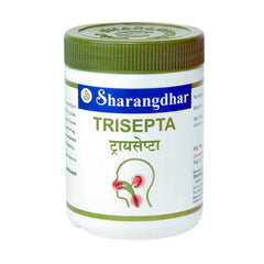 Sharangdhar Ayurvedic Trisepta Medicine Ear,Nose & Throat Problems Tablets