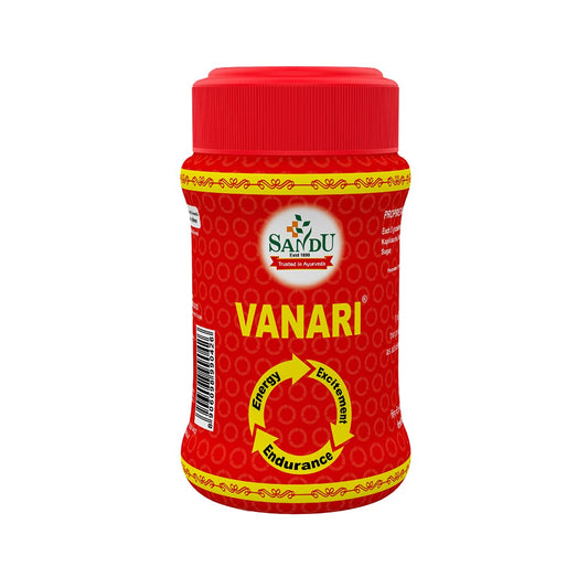 Sandu Ayurvedisches Vanari Kalpa Kräutermittel für die Gesundheit von Männern, verbessert die Kraft, Granulatpulver, 200 g