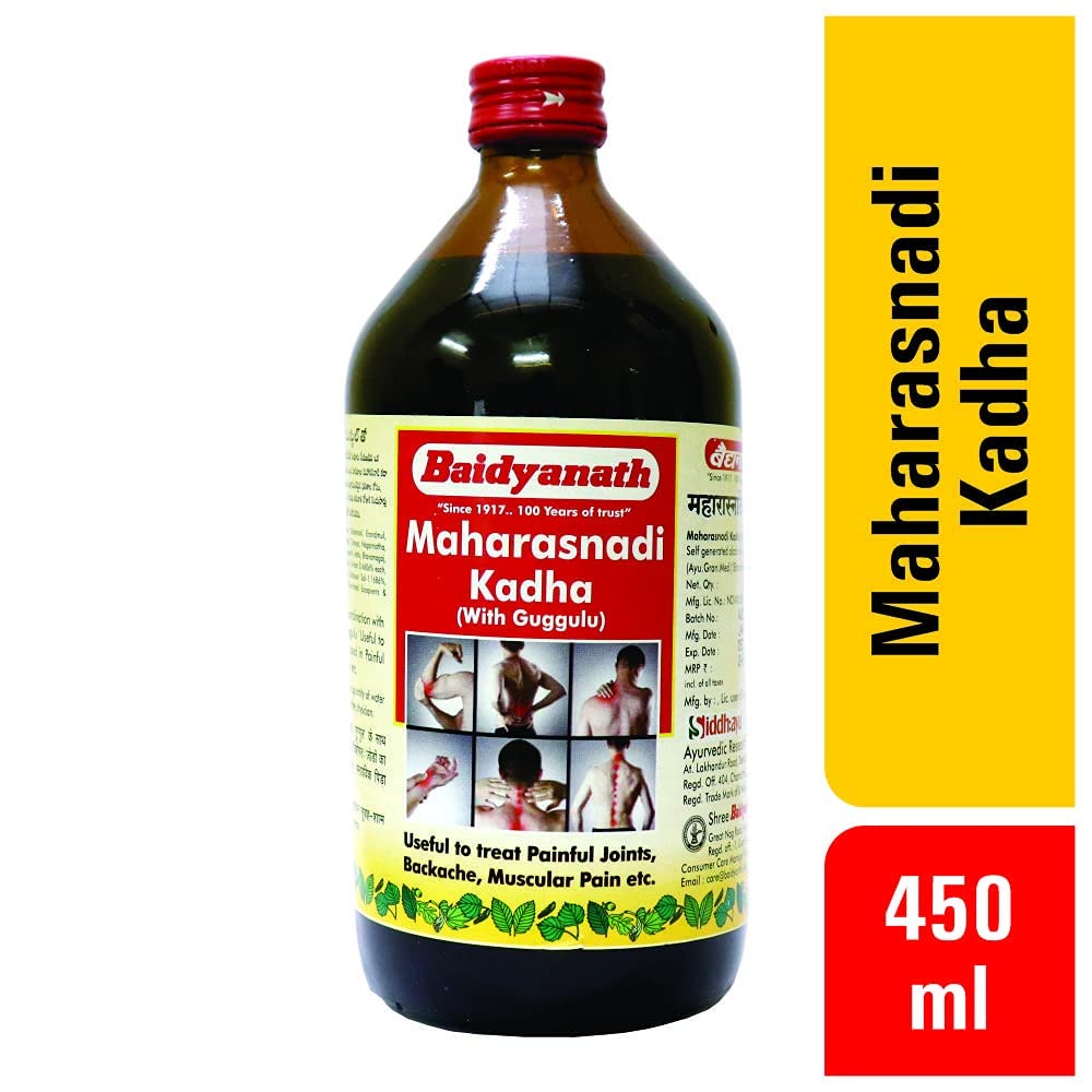 Baidyanath Ayurvedic Maharasnadi Kadha With Guggulu Liquid