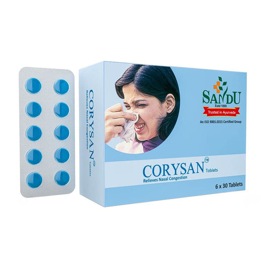 Sandu Ayurvedic Corysan 180 Tablets