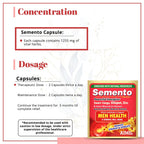 Aimil Ayurvedisches Semento für Vitalität und Gesundheit für Männer, Granulat, Pulver und Forte-Kapseln 
