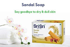 Sri Sri Tattva Sandal Soap Relaxes,Refreshes & Rejuvenates The Skin 100gm