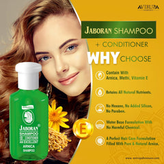 Avirupa Cosmetic Jaboran Ayurvedic Arnica Hair Shampoo + Conditioner For Personal