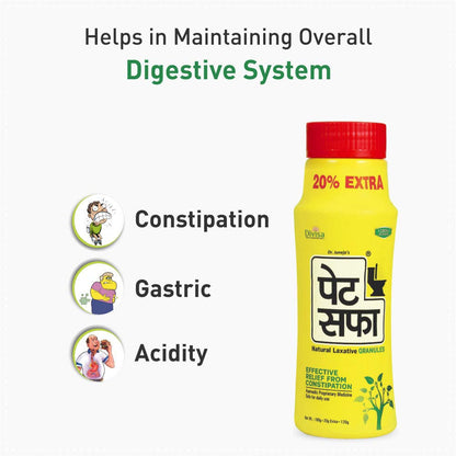 Divisa Herbal Care Ayurvedic PetSaffa Natural Laxative Granules Powder & Tablets