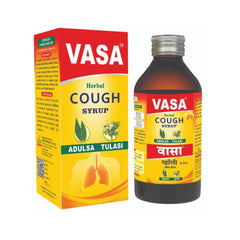 Sandu Ayurvedischer Vasa Kräuterhustensaft mit Adulsa &amp; Tulsi 200ml