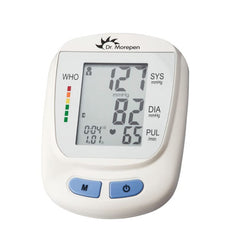 Dr. Morepen BP09 Fully Automatic Blood Pressure Monitor (White)