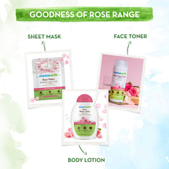 Mamaearth Rose Body Lotion with Rose Water and Milk For Deep Hydration 200ml