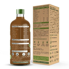 Himalayan Organics Bio-Triphala-Saft unterstützt den Stoffwechsel und die Immunität. Natürlicher kaltgepresster Bio-Saft mit Antioxidantien (1 l)