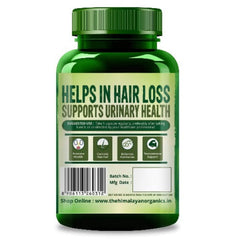 Himalayan Organics Sägepalmenextrakt-Kapseln für Haarwachstum 800 mg, 60 vegetarische Kapseln