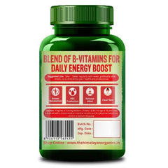 Himalayan Organics B-Komplex-Ergänzung zur Unterstützung der kognitiven Gesundheit, 120 vegetarische Tabletten