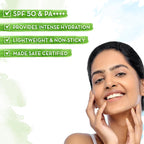 Mamaearth HydraGel Indian Sunscreen with Aloe Vera and Raspberry for Sun Protection 50g