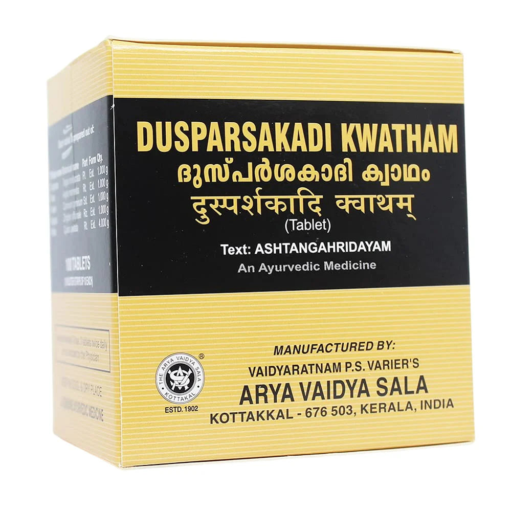 Kottakkal Ayurvedic Dusparsakadi Kwatham 100 Tablets
