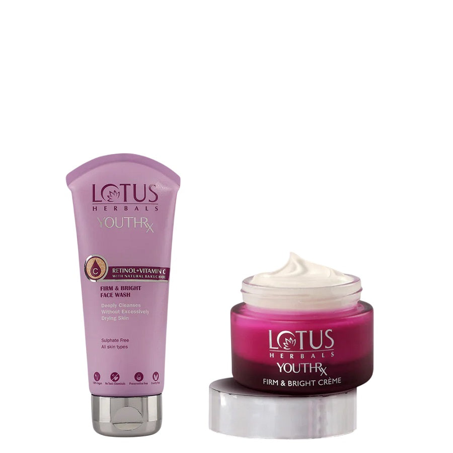 Lotus Herbals Cosmetics YouthRx Firm & Cleanse Combo