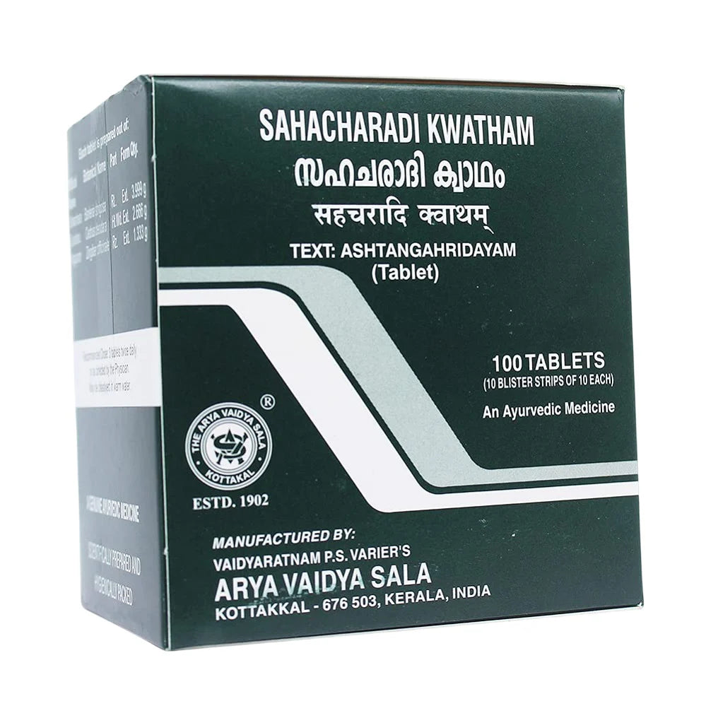 Kottakkal Ayurvedic Sahacharadi Kwatham 100 Tablets