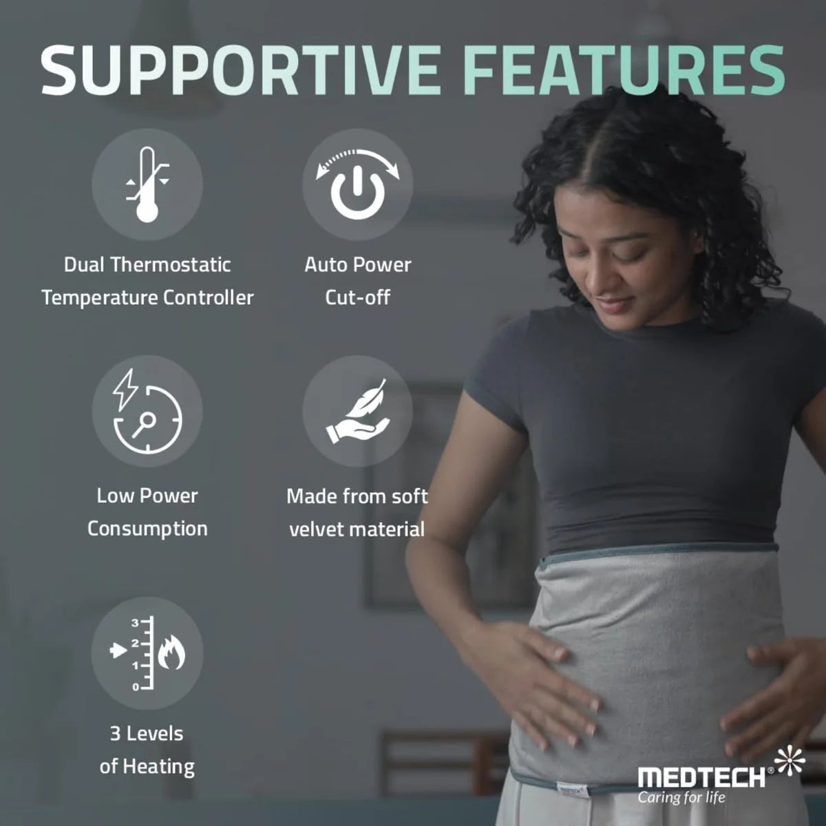 Medtech Orthopädie Heizkissen Handypad HP 01