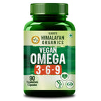 Himalayan Organics Vegan Omega 3-6-9 Vegetarian 90 Capsules