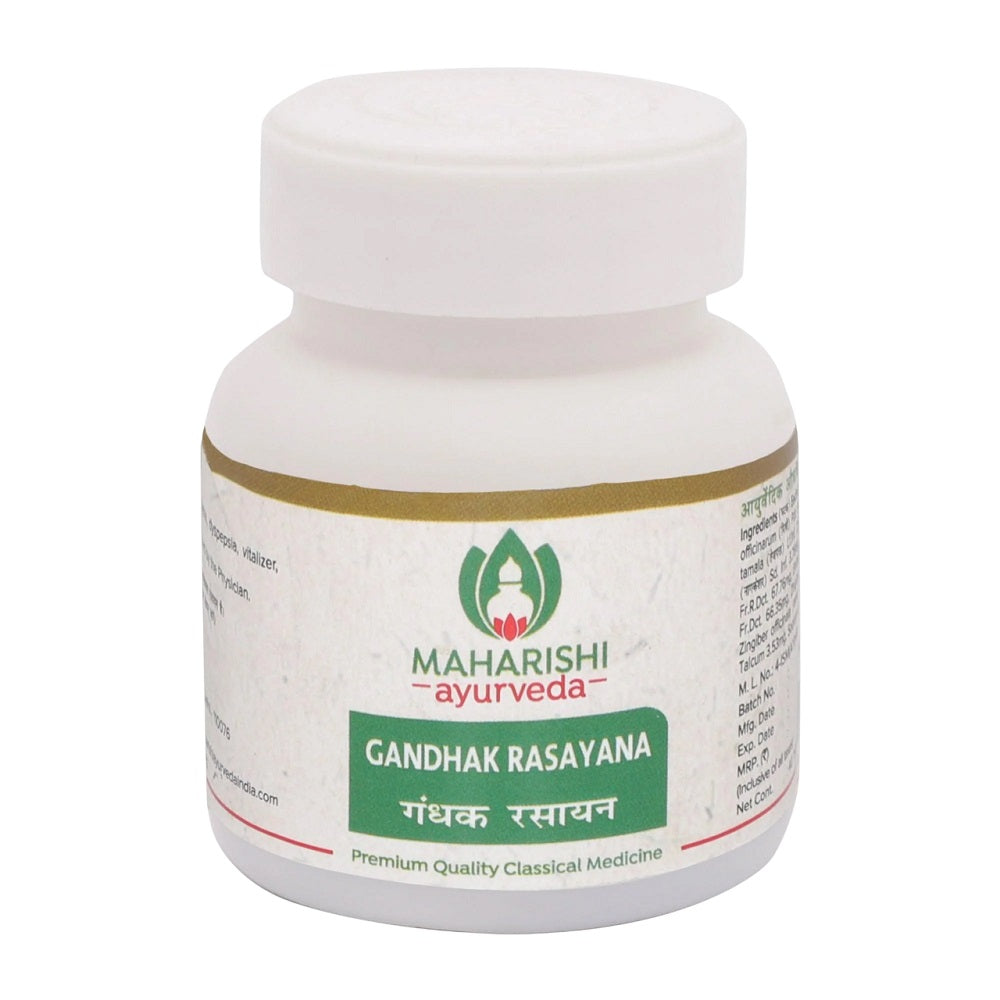 Maharishi Ayurveda Gandhak Rasayana 500mg 40 Tablets