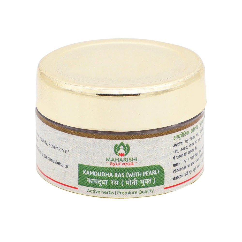 Maharishi Ayurveda Kamdudha Rasa With Pearl 125 mg 24 Tablets