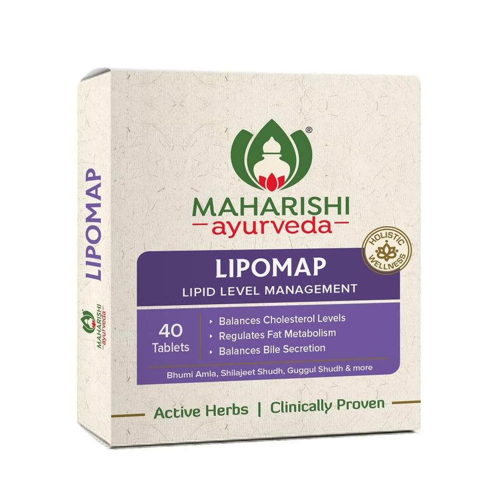 Maharishi Ayurveda Lipomap Natural Remedy 40 Tablets