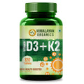 Himalayan Organics Vitamin D3 With K2 120 Tablets