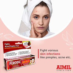 Aimil Ayurvedic Purodil Tabletten, Sirup, Cremegel und Pickel-Gesichtsgel