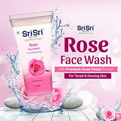 Sri Sri Tattva Rose With Rose Extract Face Wash 60ml